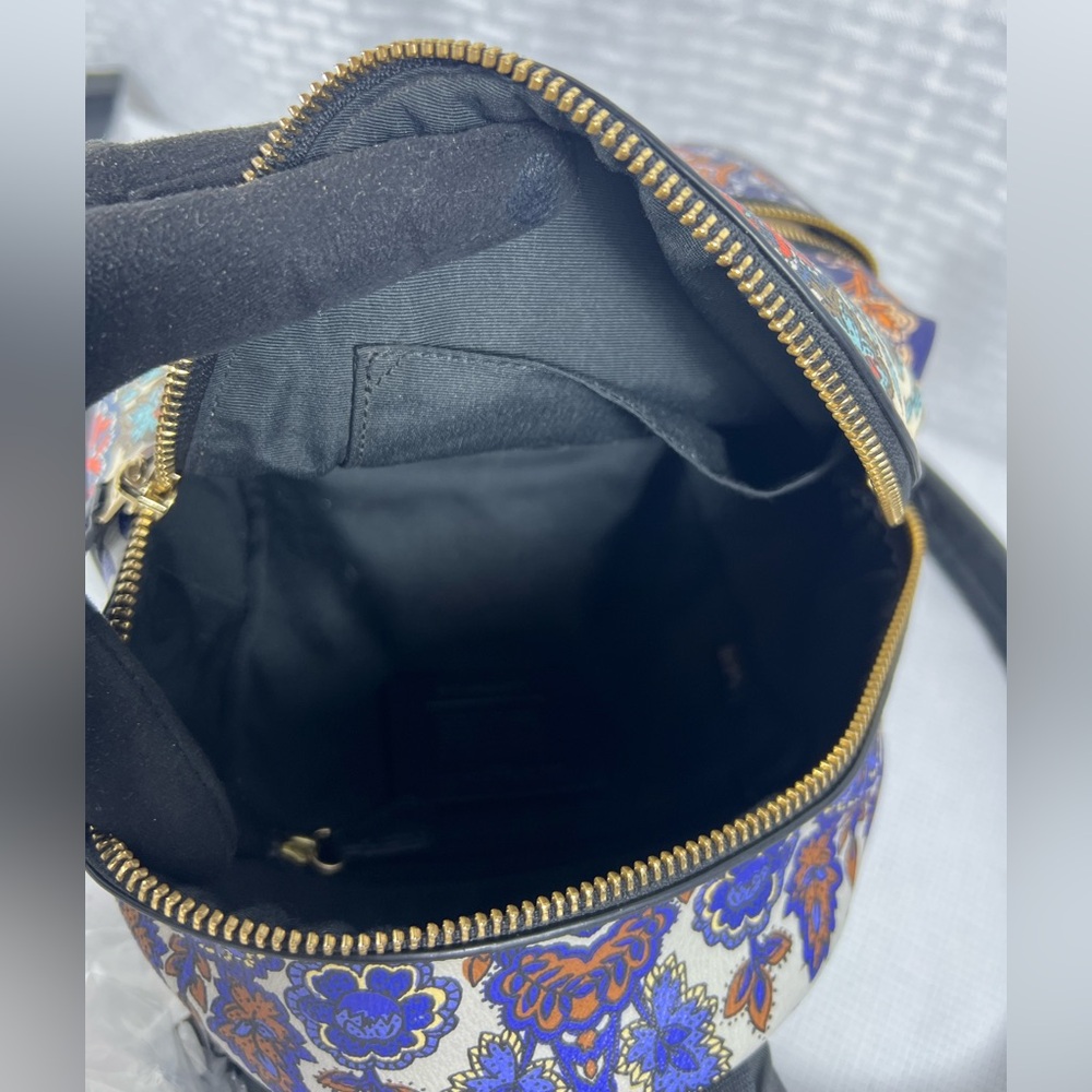 Coach Mini Backpack in Multicolor Paisley Floral Print - Picture 9 of 11